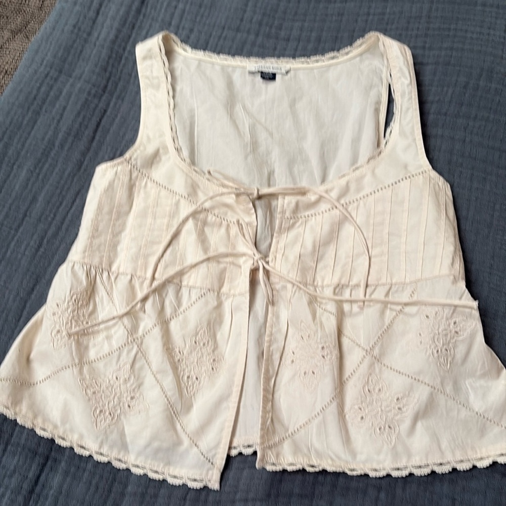 American Eagle flyaway tie tank